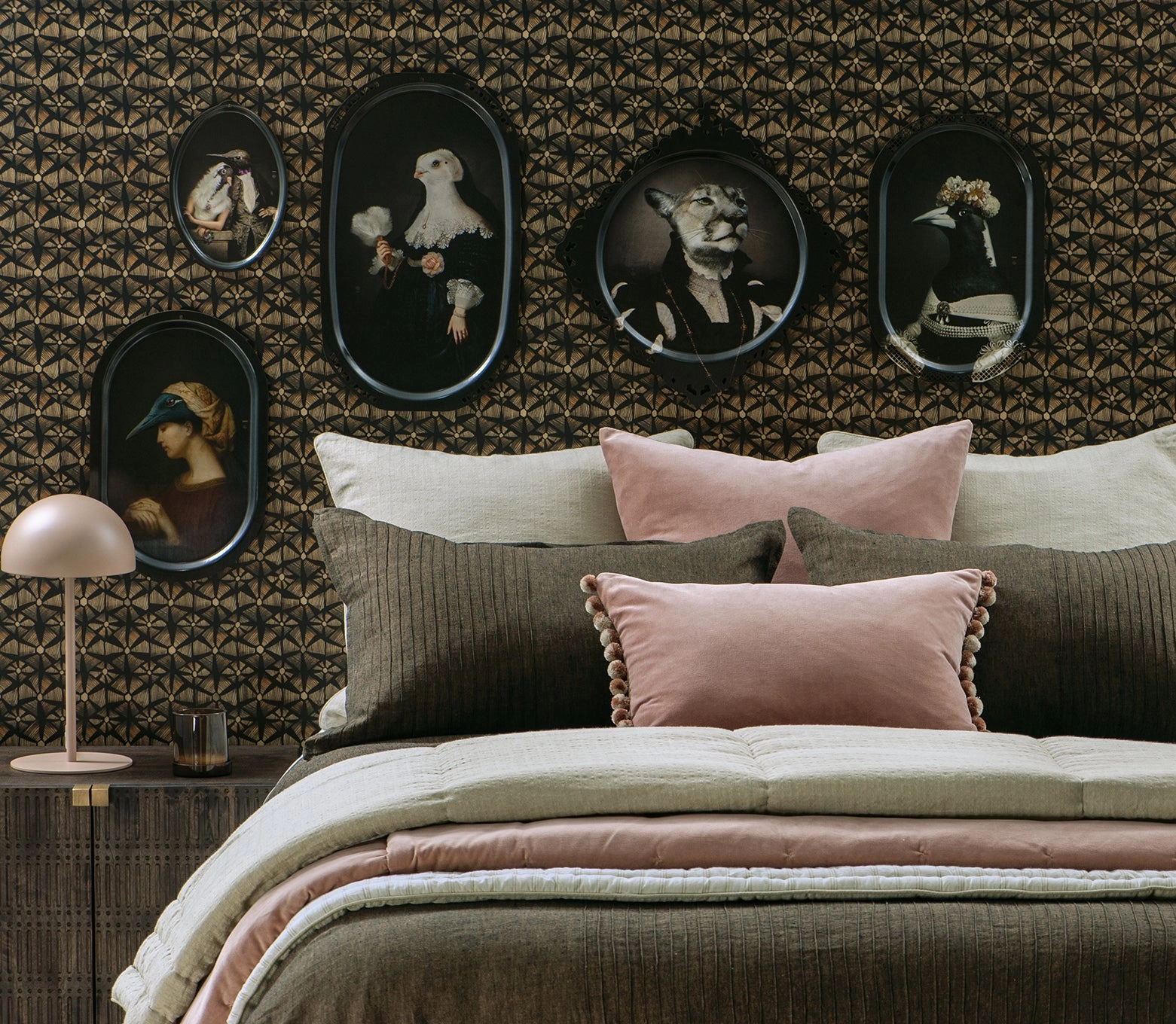 Home Bianca Lorenne kaiyu bronze duvet cover set