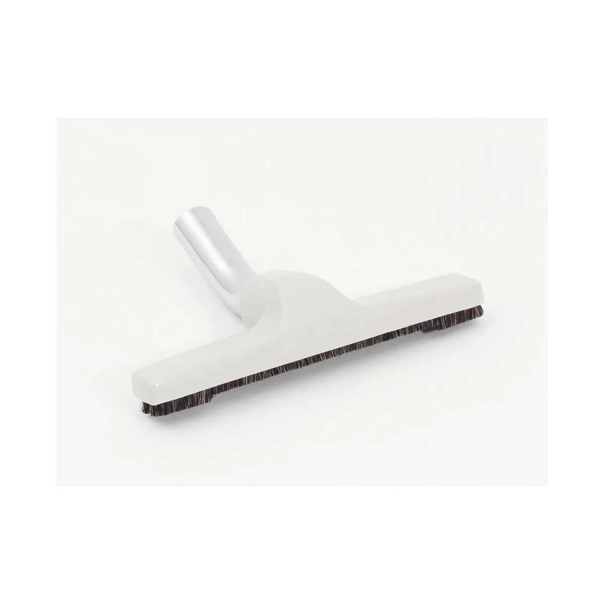 1 Floor Brush With Metal Elbow - Horsehair - Fit All - Grey