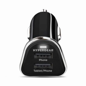 17W Dual Usb Car Charger | Black Trending Now Offer Hot Sale Alert