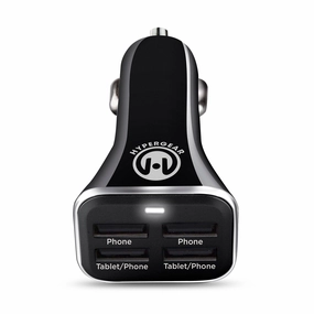 Shop Hot Deals Trending Today Steal 34W Quad Usb Car Charger | Black
