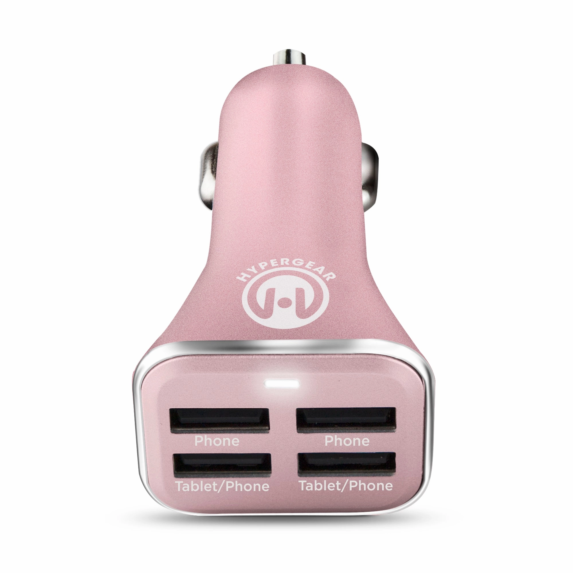 34W Quad Usb Car Charger | Rose Gold Grab Save Today Flash Offer Today