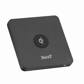 Deal Frenzy Today Dont Wait Save 3Sixt Elfin Plus 10W Wireless Charger With Ac (3S-1833)