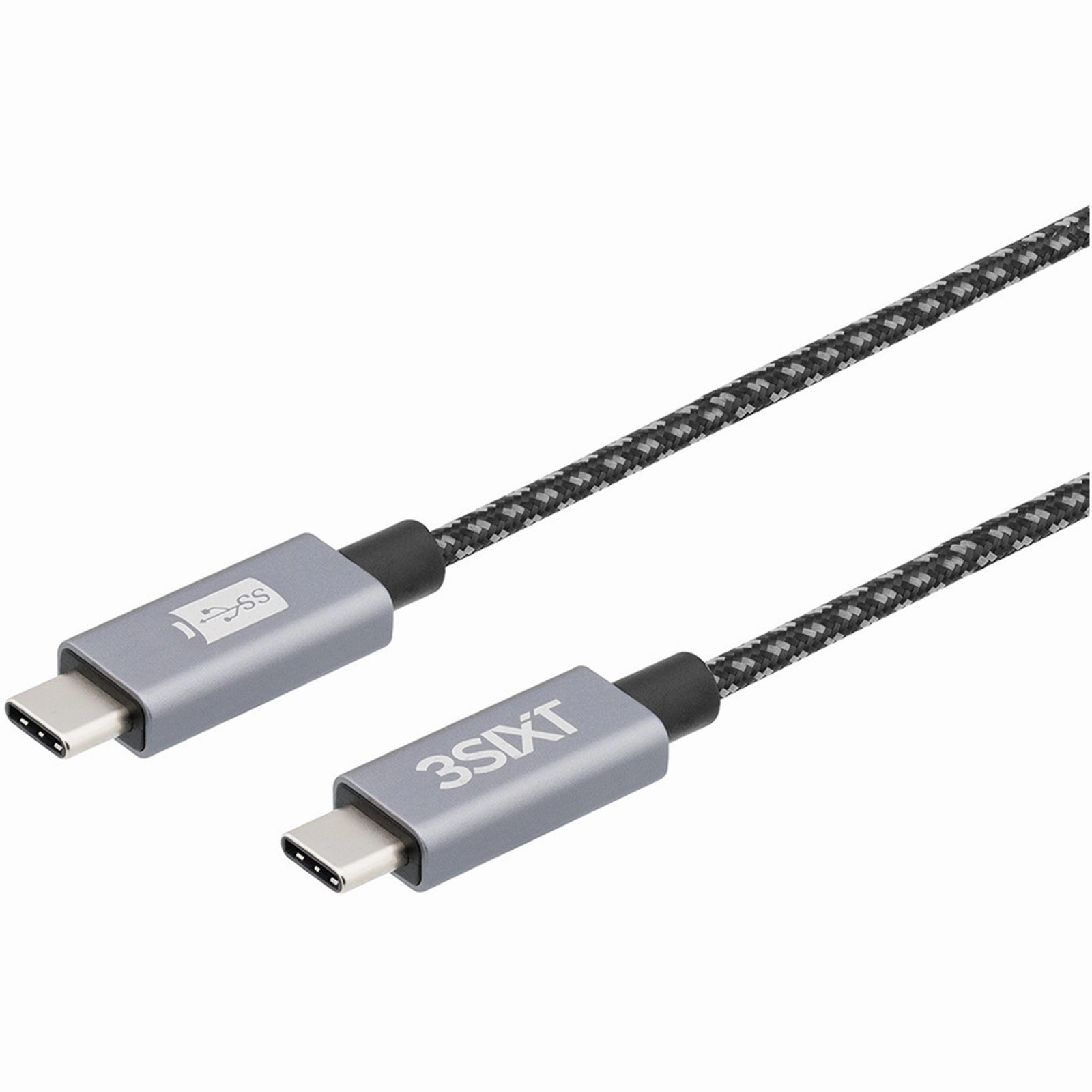 Today Only Discount 3Sixt Premium Cable - Usb-C To Usb-C V3.1 - 1M