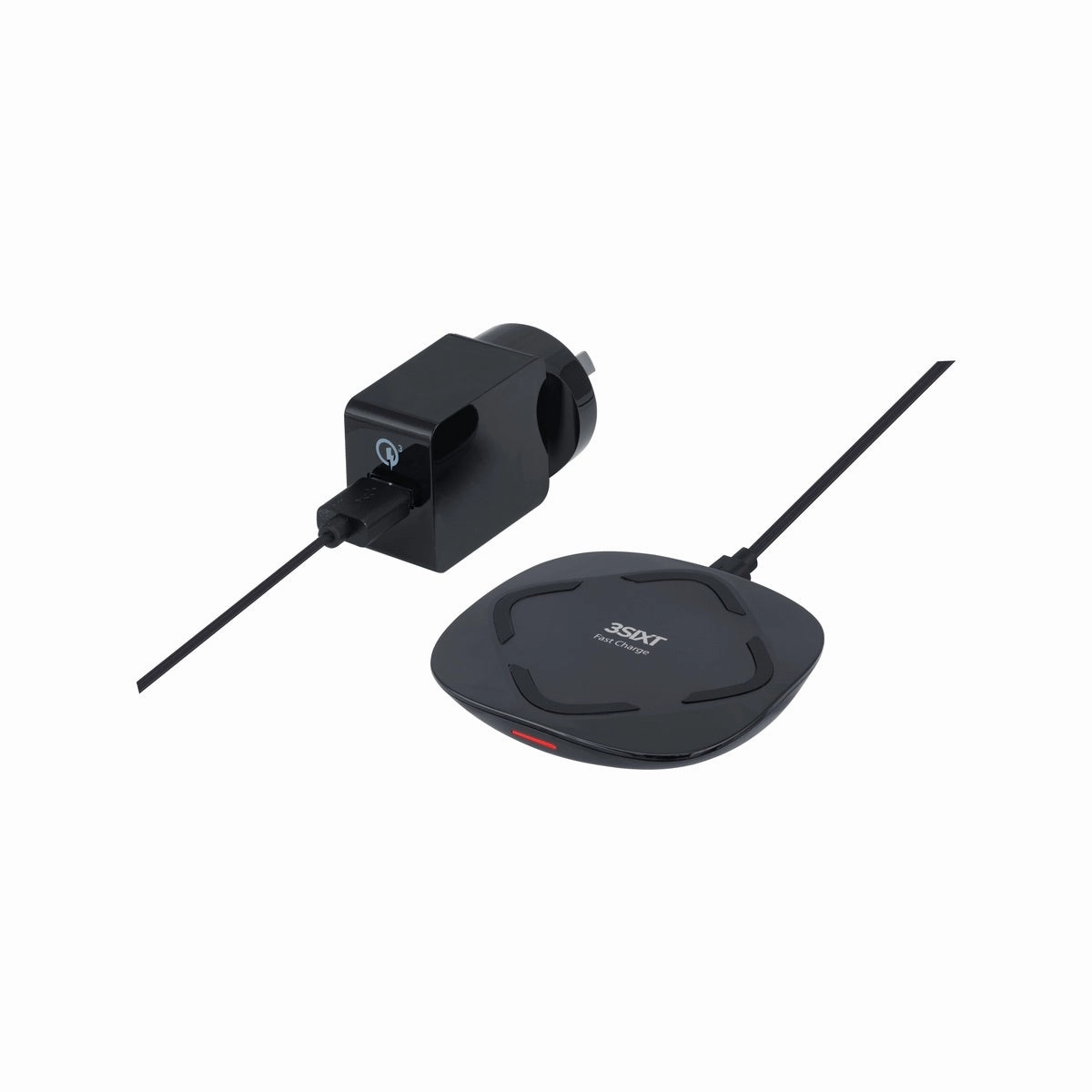 Price Slash Today Shop Grab Savings 3Sixt Qi Wireless Fast Charger Wall Charger Usb-A Qc3 3A