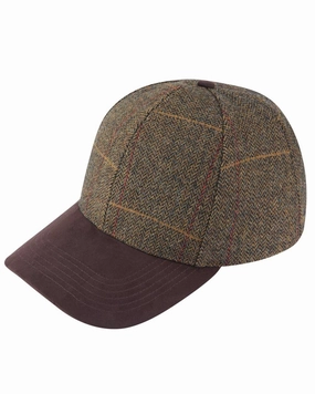 Alan Paine Combrook Tweed Baseball Cap Hot Offer Ending Soon Clearance Sale