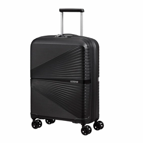 American Tourister - Airconic 55Cm Small 4 Wheel Hard Suitcase - Black Flash Sale Alert Best Price Today