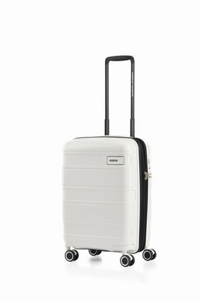 American Tourister - Light Max 55Cm Small Cabin Case - Off White Surprise Discount Today
