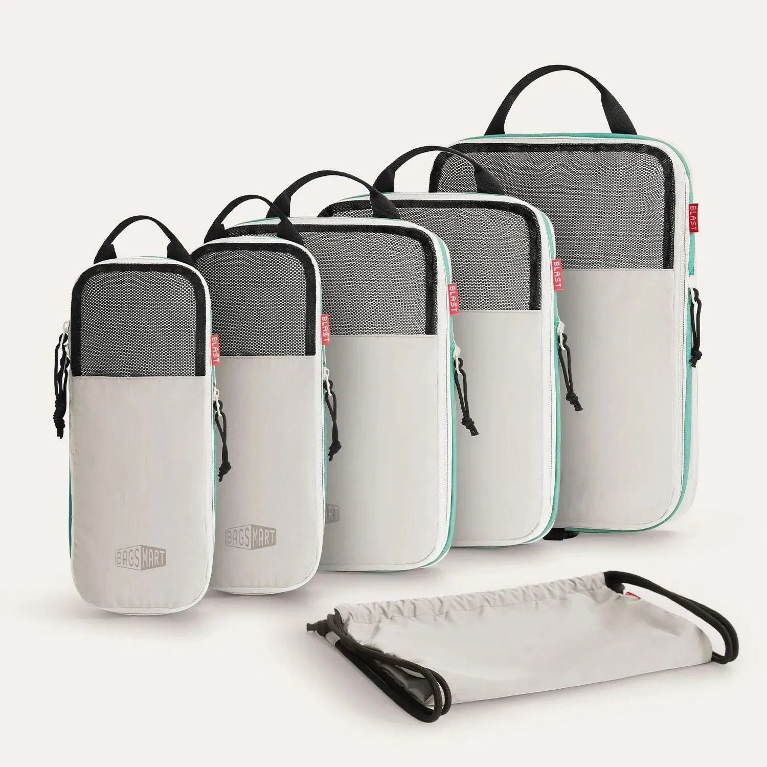 Last Chance Offer Clearance Event Alert Bagsmart Blast 6-In-1 Compression Packing Cubes