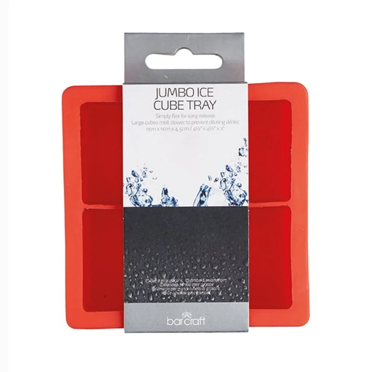 BarCraft Jumbo Ice Cube Tray