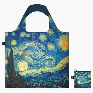 Loqi Tote Bag With Zip Pouch - Vincent Van Gogh - The Starry Night Hot Picks Today Hot Offer Inside