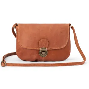 Save More Now Today Only Savings Verona - Vhb-04 Micro Leather Flap Handbag - Cognac