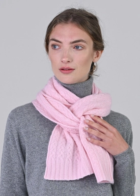 Cashmere Cable Scarf Todays Special Picks