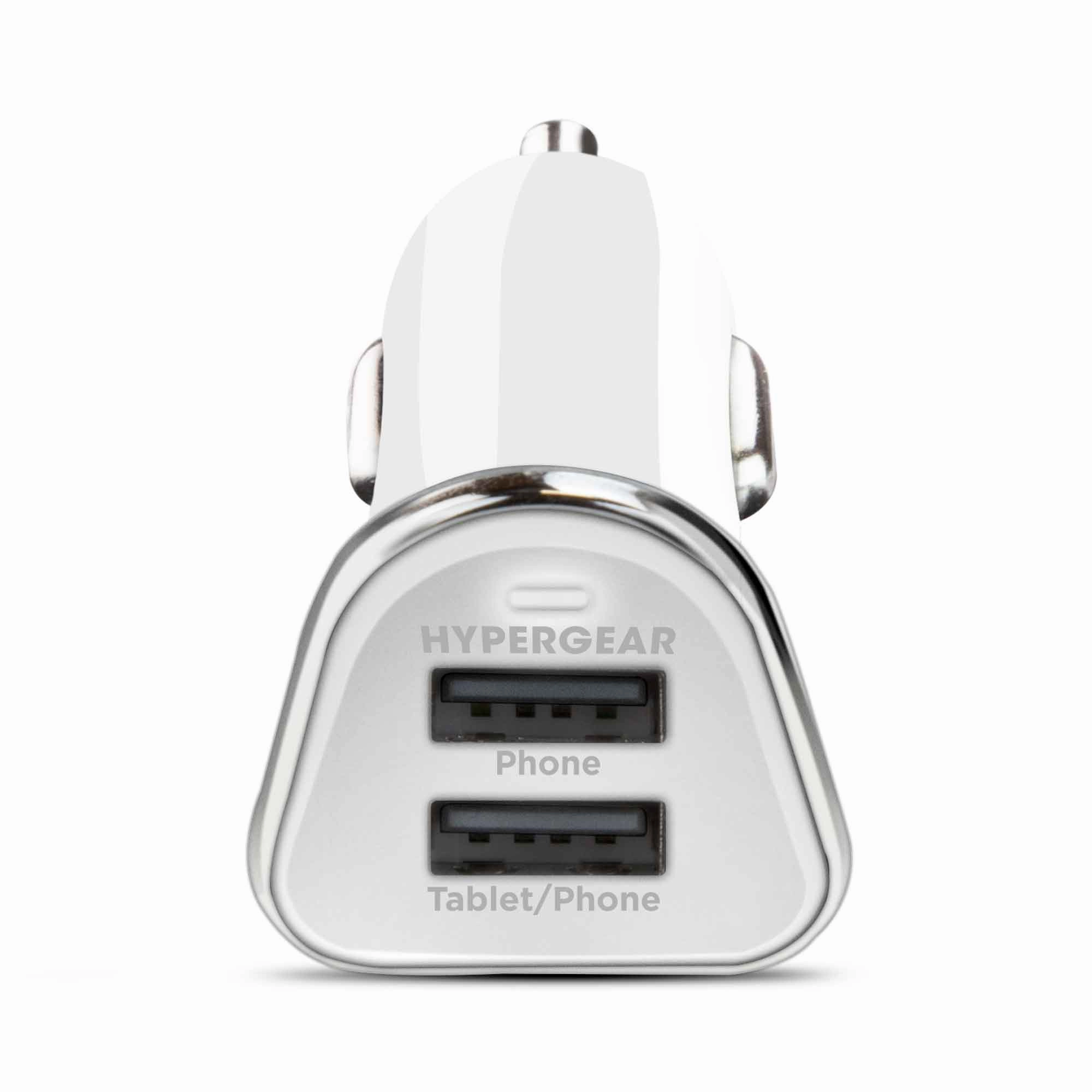 17W Dual Usb Car Charger | White Shop Todays Picks