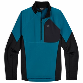 Men'S Deviator Fleece Half Zip Trending Hot Deal