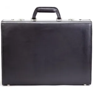 Korchmar Monroe A1141 4" Leather Attache Case Last Chance Steal Instant Savings Inside