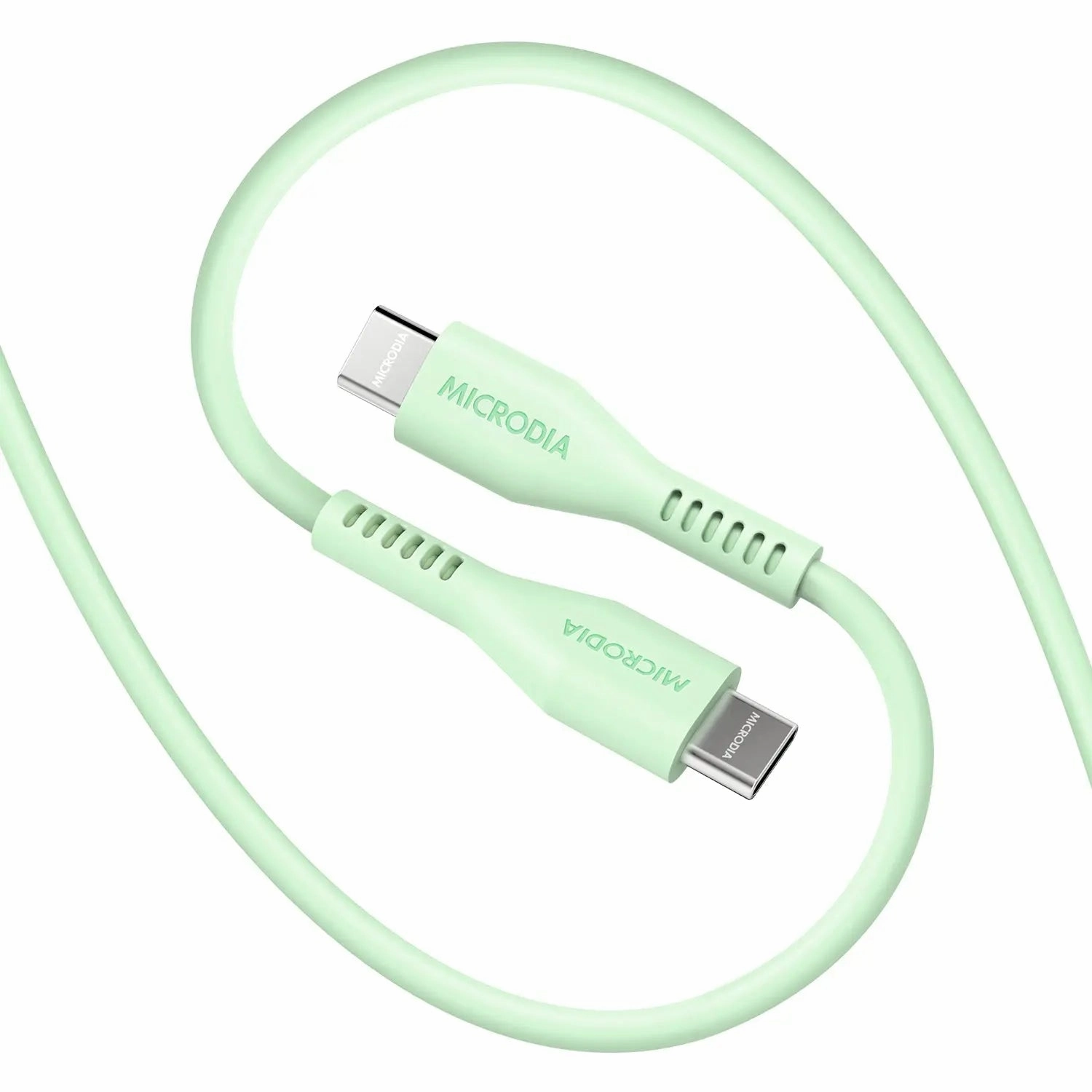 Online Exclusive Offer Microdia Fruitywire Liquid Silicon Pd60W Usb-C To Usb-C Charge & Sync Cable