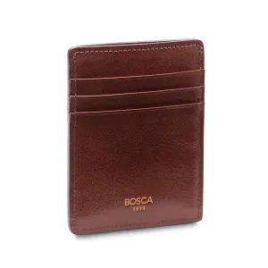 Exclusive Online Discount Bosca Deluxe Front Pocket Wallet Old Leather Dark Brown
