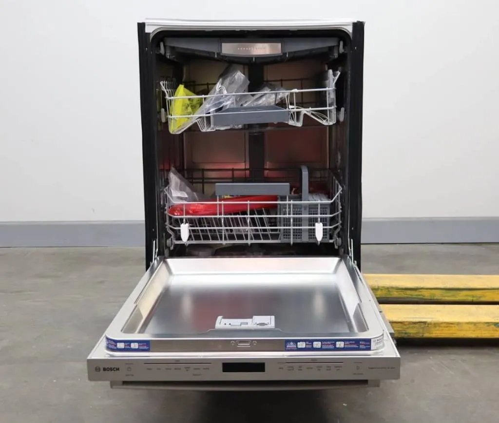 Bosch 800 Series 24" Smart Fully Integrated Stainless Dishwasher SHX78B75UC