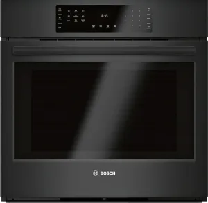 Bosch 800 Series 30" BLK 4.6 Cu.Ft Smart Single Electric Wall Oven HBL8463UC