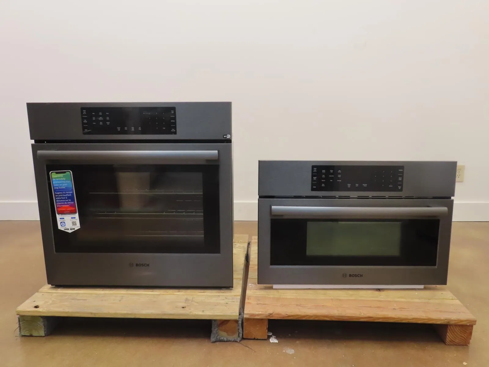 Bosch 800 Series HBL8743UC 30" Smart Combination Speed Oven WiFi Full Warranty