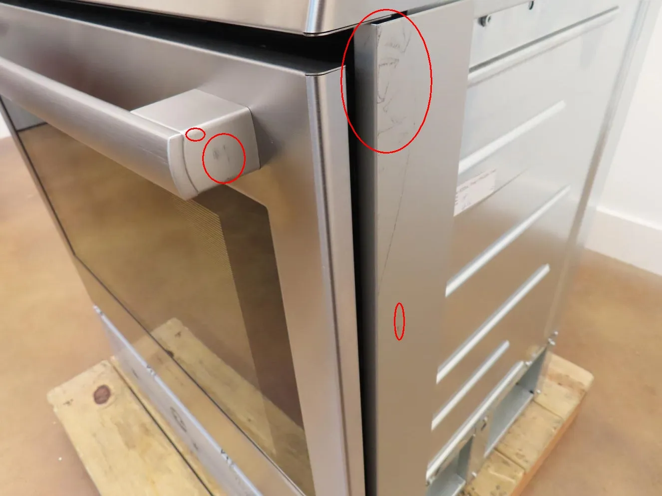 Bosch 800 Series HDI8056U 30" Slide-In Dual Fuel Stainless Steel Range