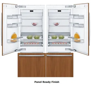 Bosch Benchmark Series 60" PR Bottom Mount Smart Refrigerator Set B30IB905SP