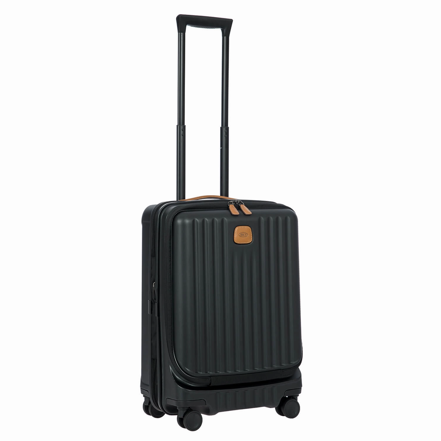 Bric'S Capri 21" Spinner W/ Pocket Expandable - Matte Black Limited Time Offer