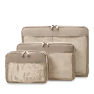 Daily Clearance Deal Trending Offer Today Briggs & Riley Check In Compression Packing Cube Set New