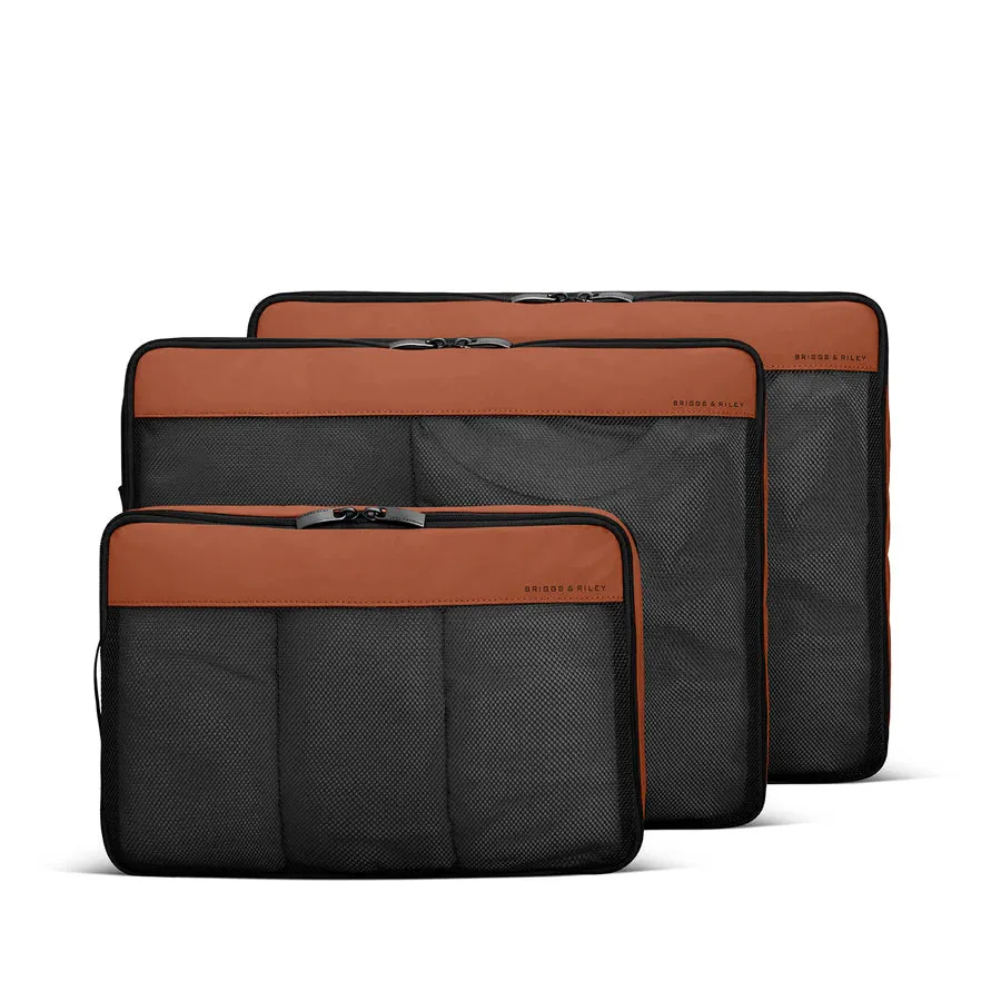 Hot Pick Deal Gift Ideas Galore Briggs & Riley Check In Compression Packing Cube Set New