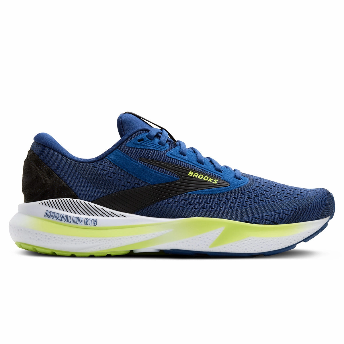 Weekend Flash Offer Brooks Adrenaline Gts 24 Mens | Navy Peony/Black/Acid Lime