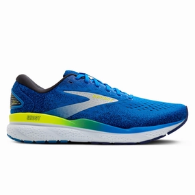 Brooks Ghost 16 Mens | Electric Blue/Navy/Lemon Grab Your Hot Pick