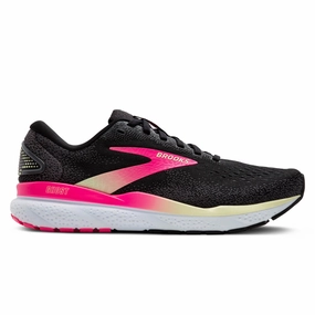 Limited Time Hot Deal Perfect Gift Sale Brooks Ghost 16 Womens | Black/Pink/Yellow