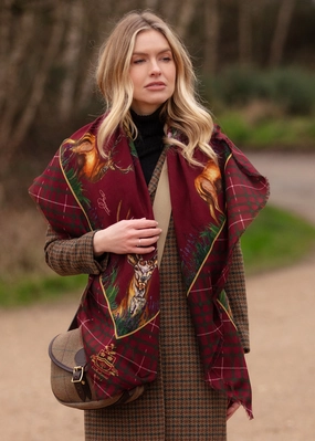Hot Deal Alert Special Steal Event Caledonia Wool Silk Shawl Scarf