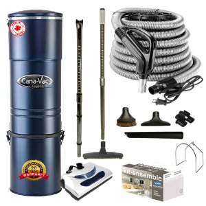 Cana-Vac LS690 Central Vacuum with Basic Electric Package