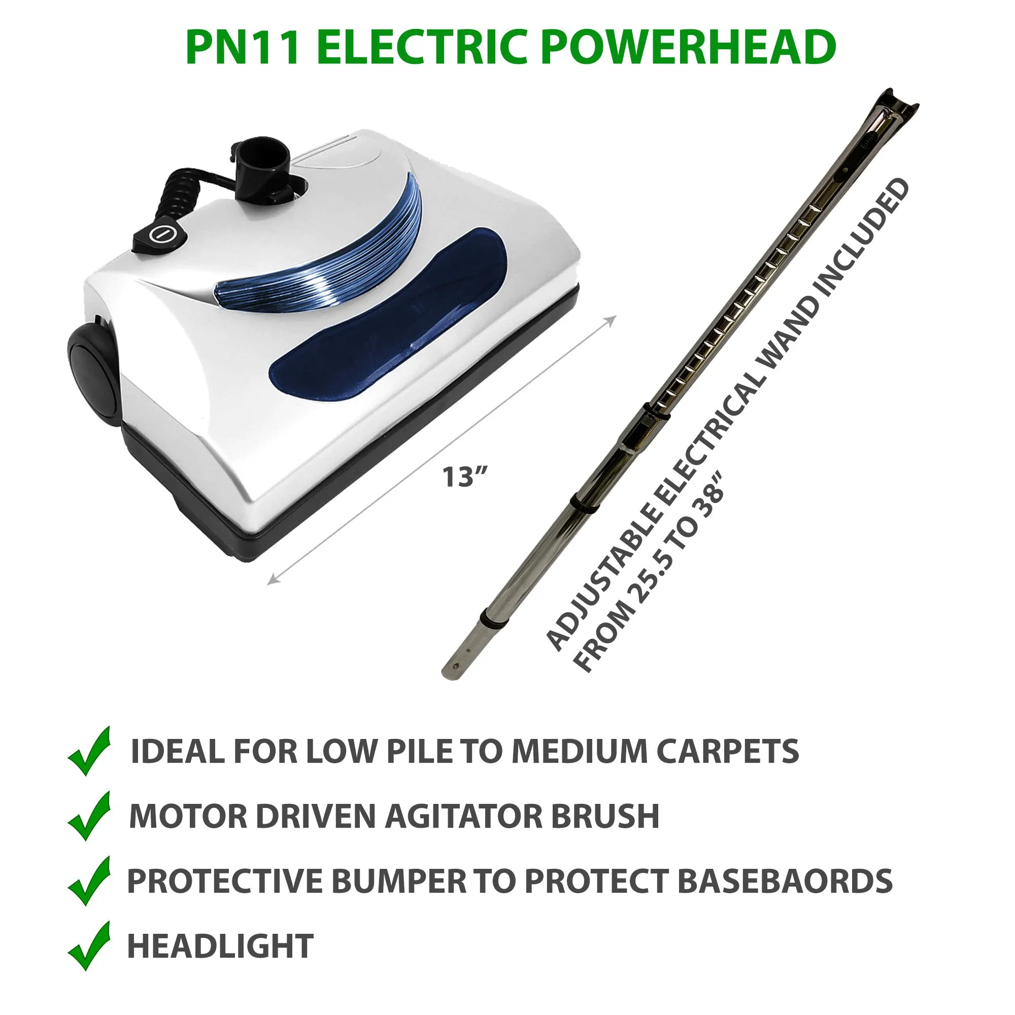 CanaVac ACAN50A Central Vacuum with Basic Electric Package