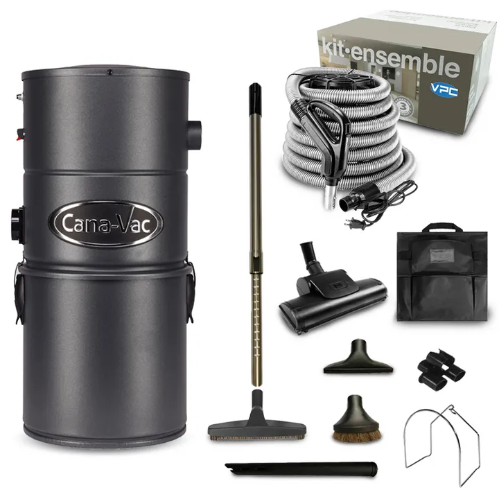 CanaVac ACAN70A Central Vacuum with Air Driven Turbine and Standard Air Package