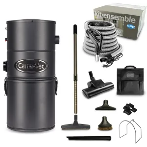 CanaVac ACAN70A Central Vacuum with Air Driven Turbine and Standard Air Package