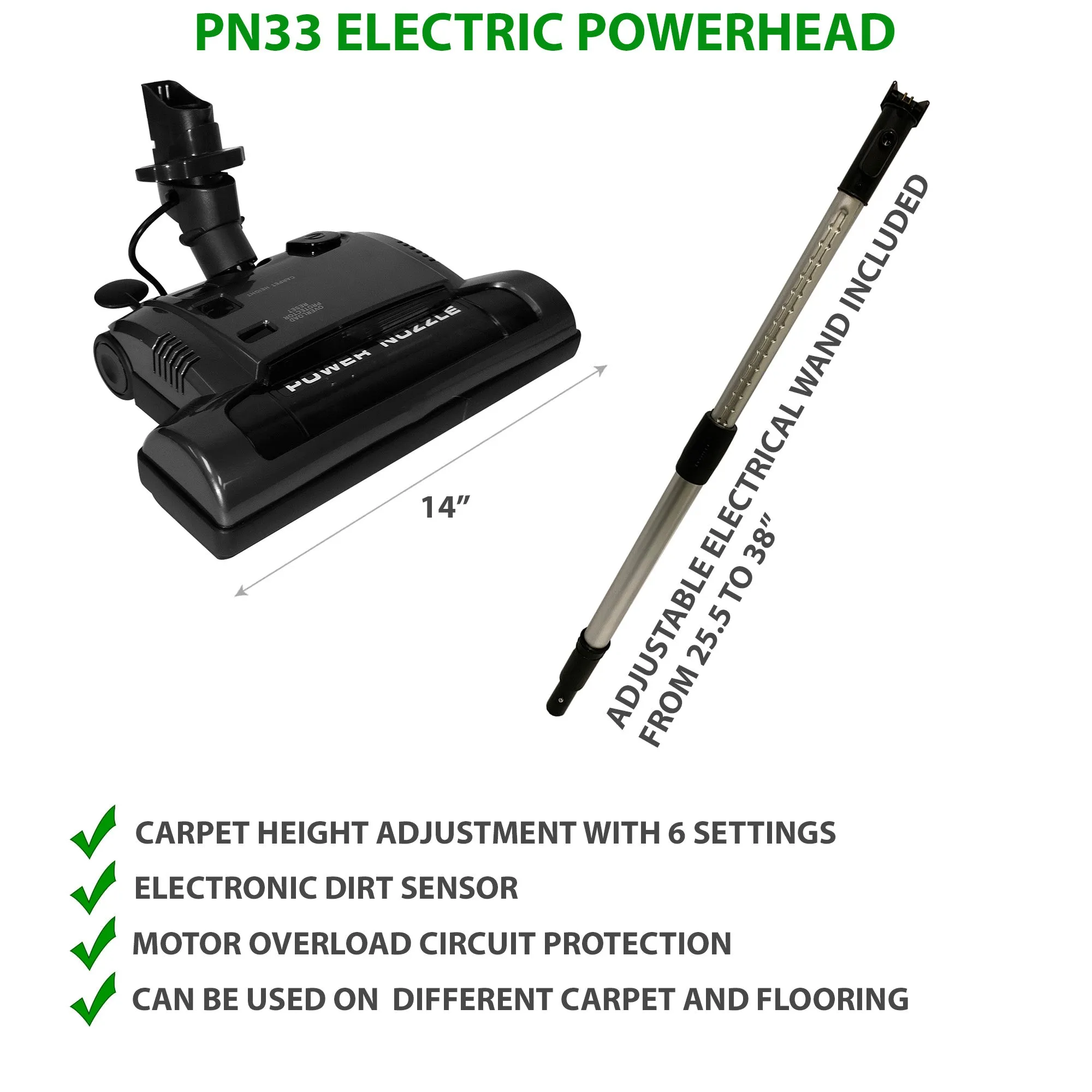CanaVac CV587 Central Vacuum with Standard Electric Package