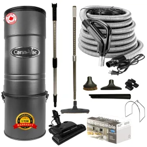 CanaVac CV587 Central Vacuum with Standard Electric Package