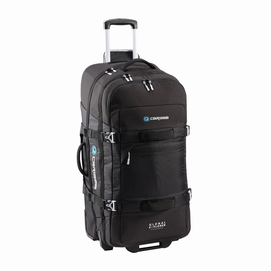 Shop the Savings Now Caribee - 5750 Global Explorer V2 125L Upright Duffle - Black