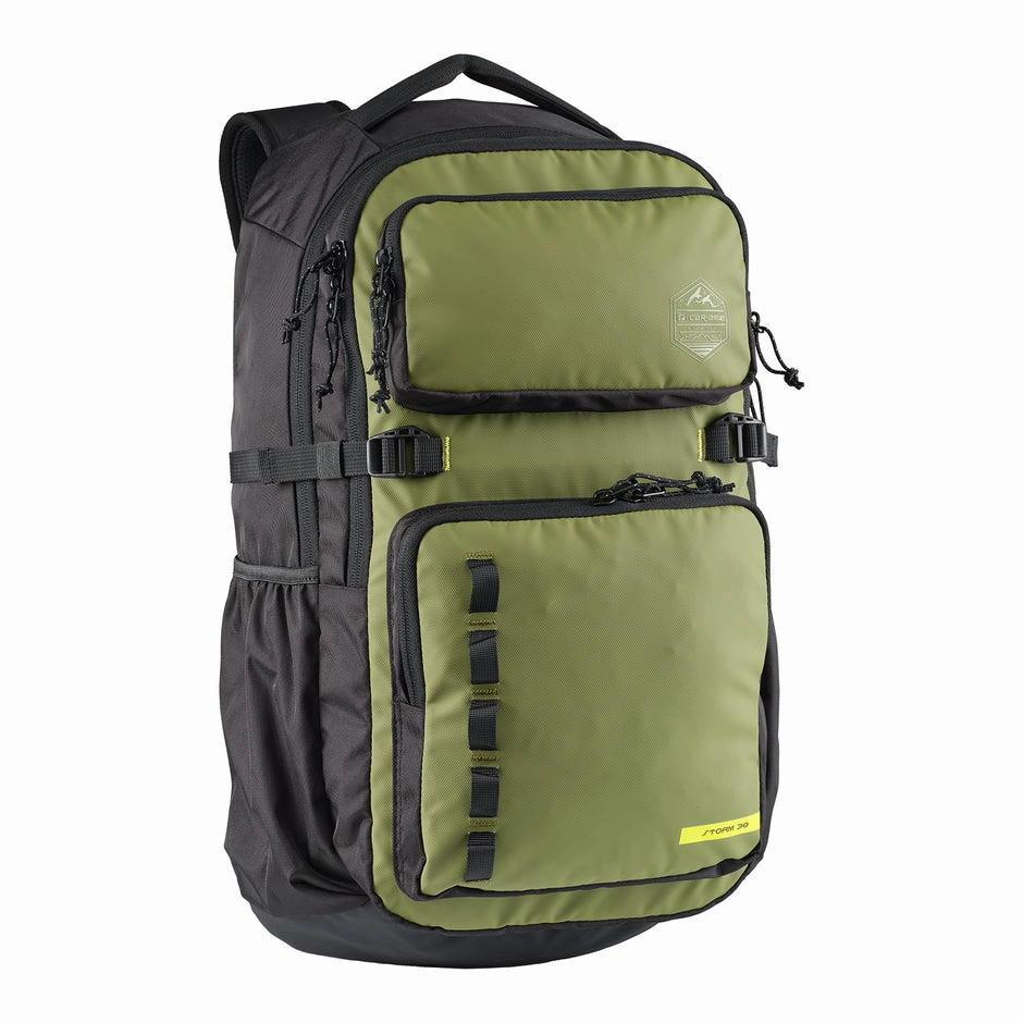 Caribee - 64641 Storm 38Lt Overnight Backpack - Olive/Black Flash Discount Today