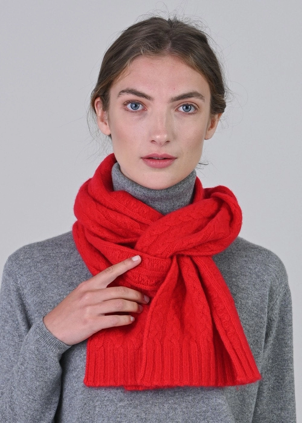 Hot Picks Today Hot Offer Ending Soon Cashmere Cable Scarf