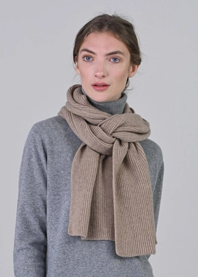 Cashmere Ribbed Scarf Todays Special Savings Today Only Offer