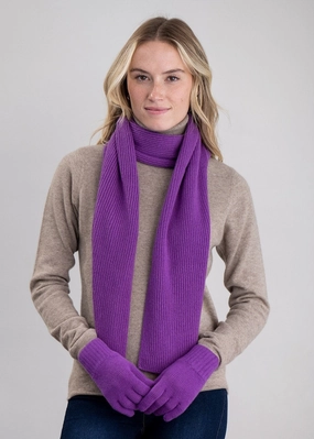 Price Drop Alert Flash Sale Now Cashmere Ribbed Scarf