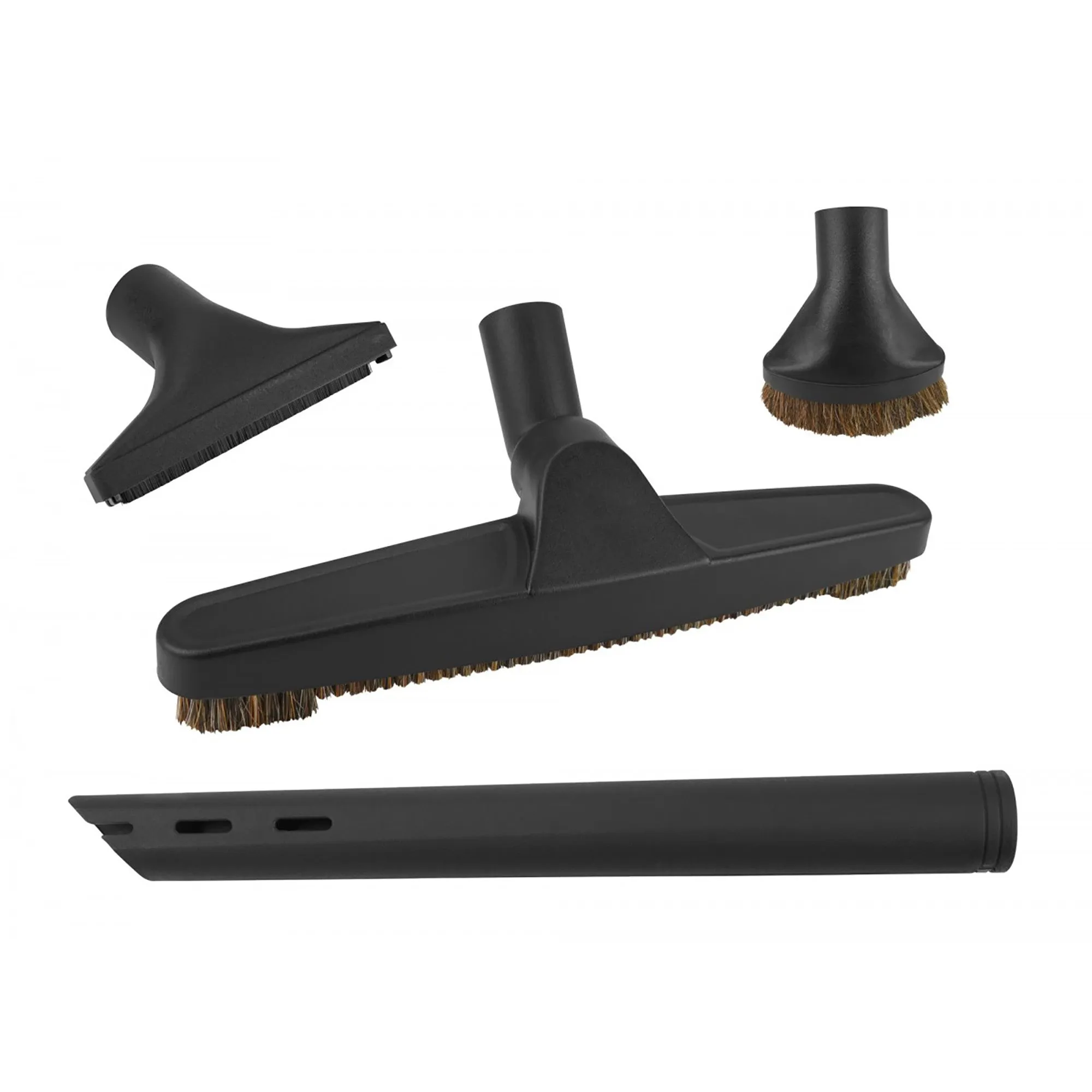 Central Vacuum Brush Kit with Floor Brush, Dusting Brush and Crevice Tool