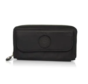 Today Only Steal Hot Clearance Now Cienna - Kp19008 Large Zip Wallet With Phone Pouch - Black