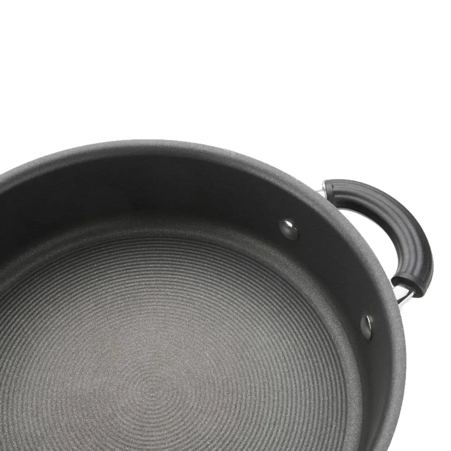 Circulon Total Hard Anodised 24cm Saut Pan & Lid