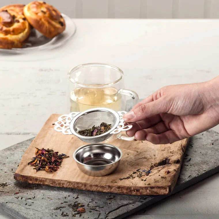 CKS Fancy Handled Tea Strainer