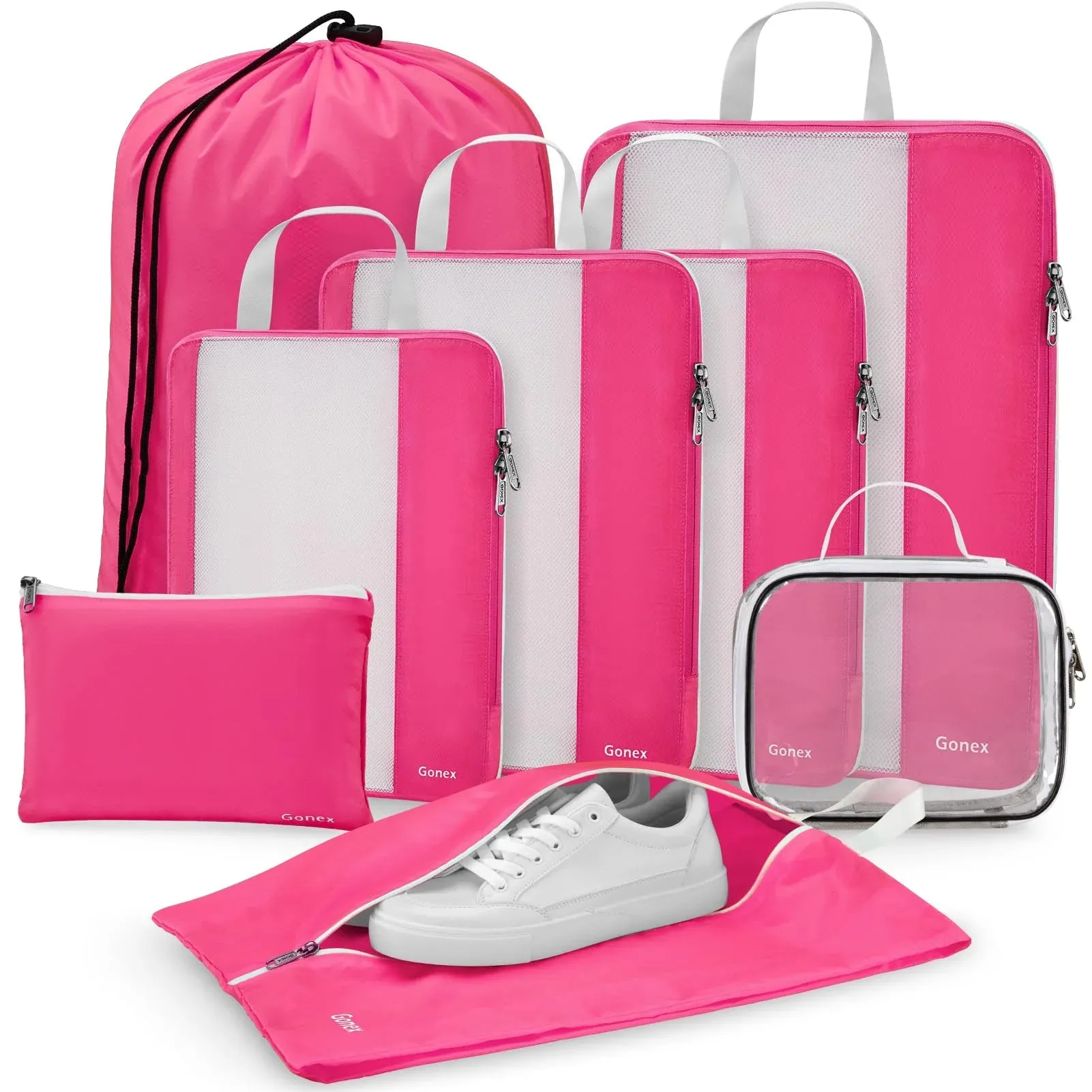 Big Price Drop Gonex Compression Packing Cubes 8 Pcs