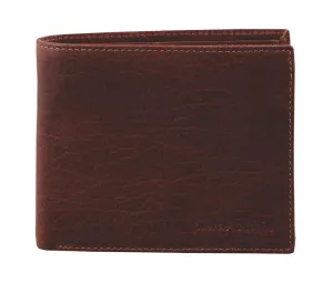 Hot Price Drop Best Seller Deal Pierre Cardin - Pc2819 Rustic Leather Mens Wallet - Chestnut